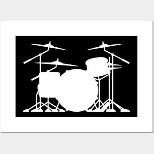 Minimalist Drums Posters and Art